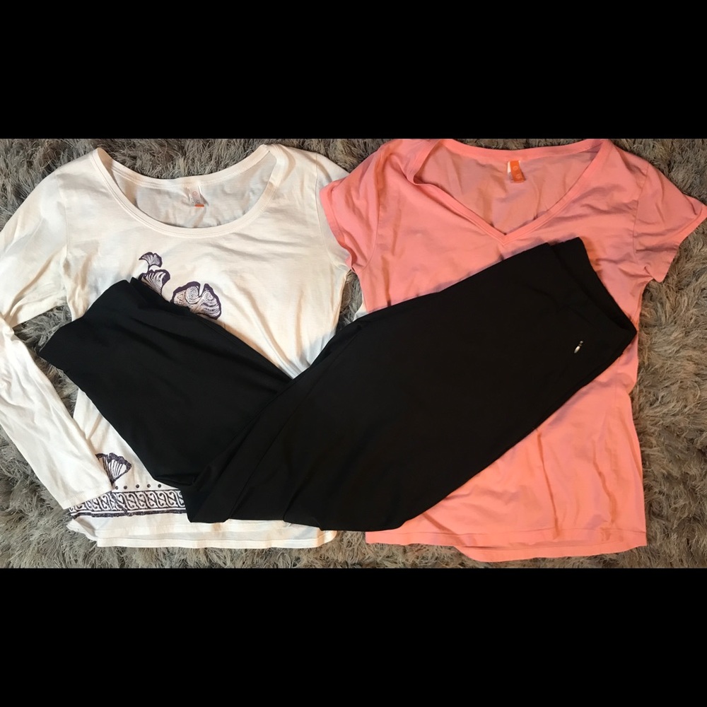 ♻️Lucy Athletic Bundle Of 3 Shirts and Pants